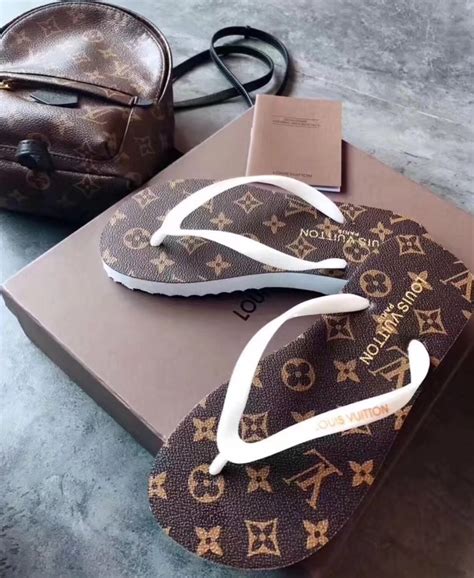 louis vuitton flip flops women's.